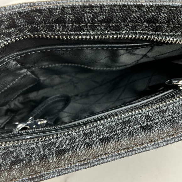 MICHAEL MICHAEL KORS BLACK JET SET TRAVEL LARGE MESSENGER CROSSBODY BAG NWT - Picture 8 of 9